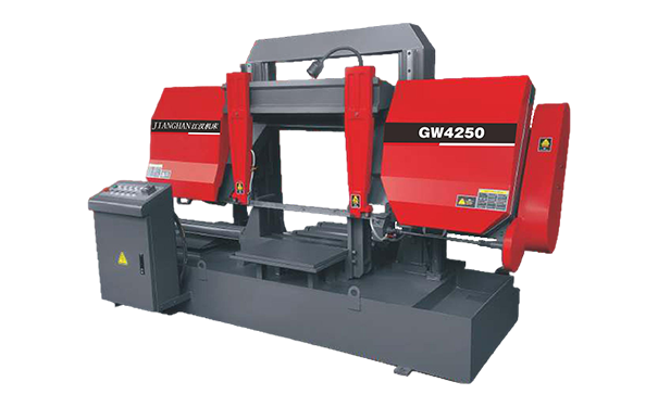 恭城GW4250双柱龙门卧式带锯床